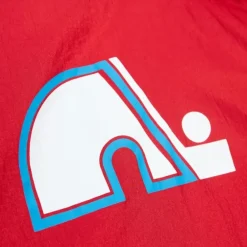 Apparel Mitchell & Ness Jackets & Outerwear-Arched Retro Lined Windbreaker Quebec Nordiques