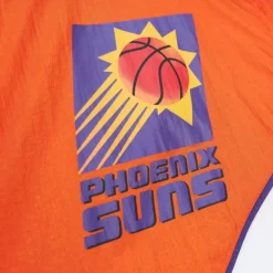 Apparel Mitchell & Ness Jackets & Outerwear-Arched Retro Lined Windbreaker Phoenix Suns