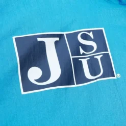 Apparel Mitchell & Ness Jackets & Outerwear-Arched Retro Lined Windbreaker Jackson State University