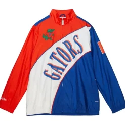 Apparel Mitchell & Ness Jackets & Outerwear-Arched Retro Lined Windbreaker University Of Florida