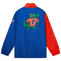 Apparel Mitchell & Ness Jackets & Outerwear-Arched Retro Lined Windbreaker University Of Florida