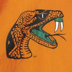 Apparel Mitchell & Ness Jackets & Outerwear-Arched Retro Lined Windbreaker Florida A&M University