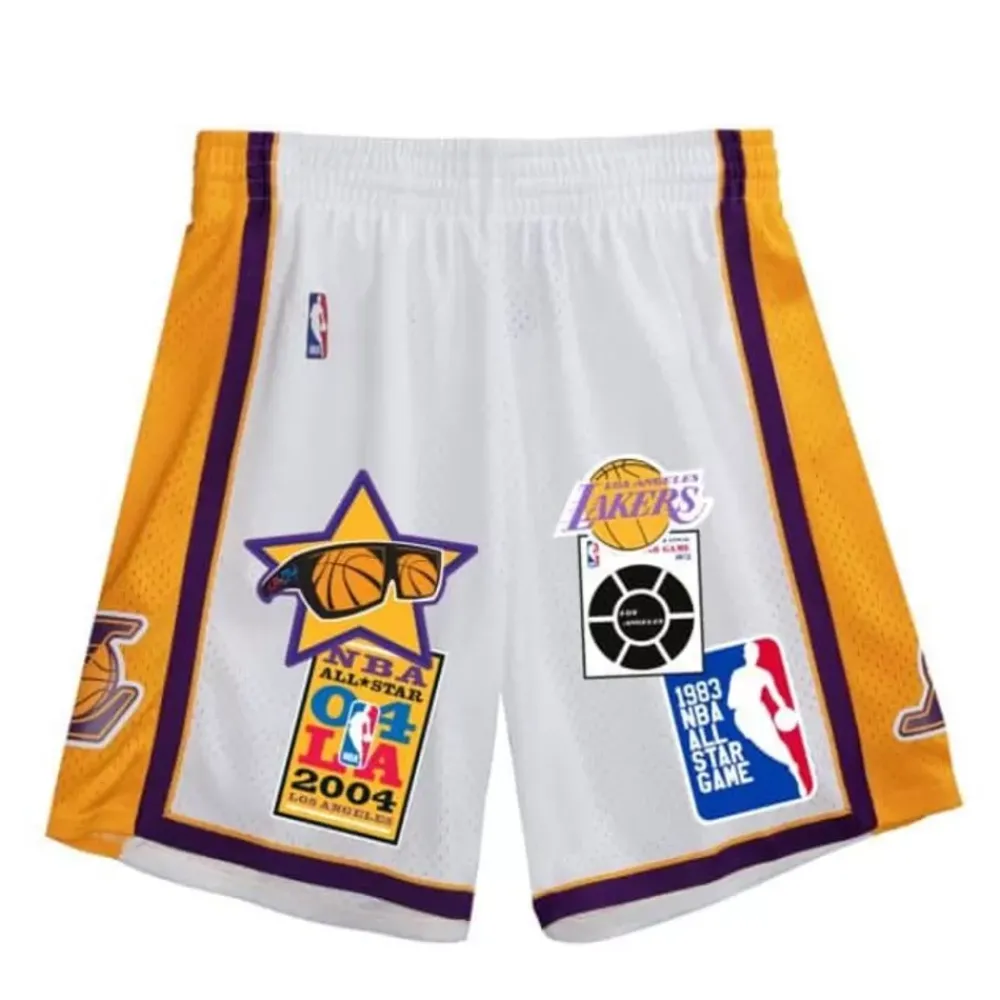 Shorts Mitchell & Ness -Asg Patches Shorts Los Angeles Lakers