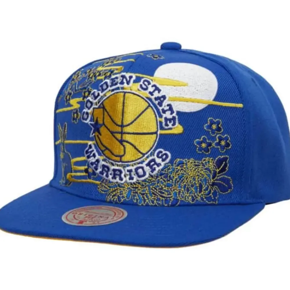Headwear Mitchell & Ness -Asian Heritage Snapback Hwc Golden State Warriors