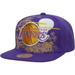 Headwear Mitchell & Ness -Asian Heritage Snapback Hwc Los Angeles Lakers