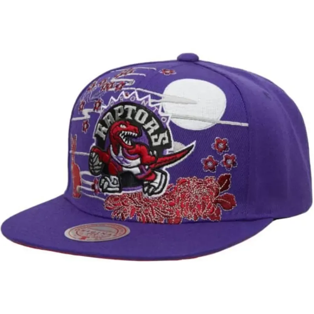 Headwear Mitchell & Ness -Asian Heritage Snapback Hwc Toronto Raptors