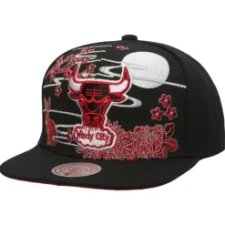 Headwear Mitchell & Ness -Asian Heritage Snapback Hwc Chicago Bulls