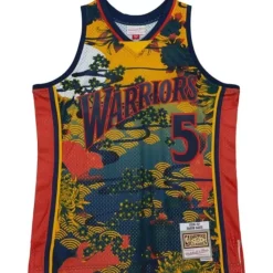 Jerseys Mitchell & Ness -Asian Heritage Swingman Baron Davis Golden State Warriors 2006-07 Jersey 5.0