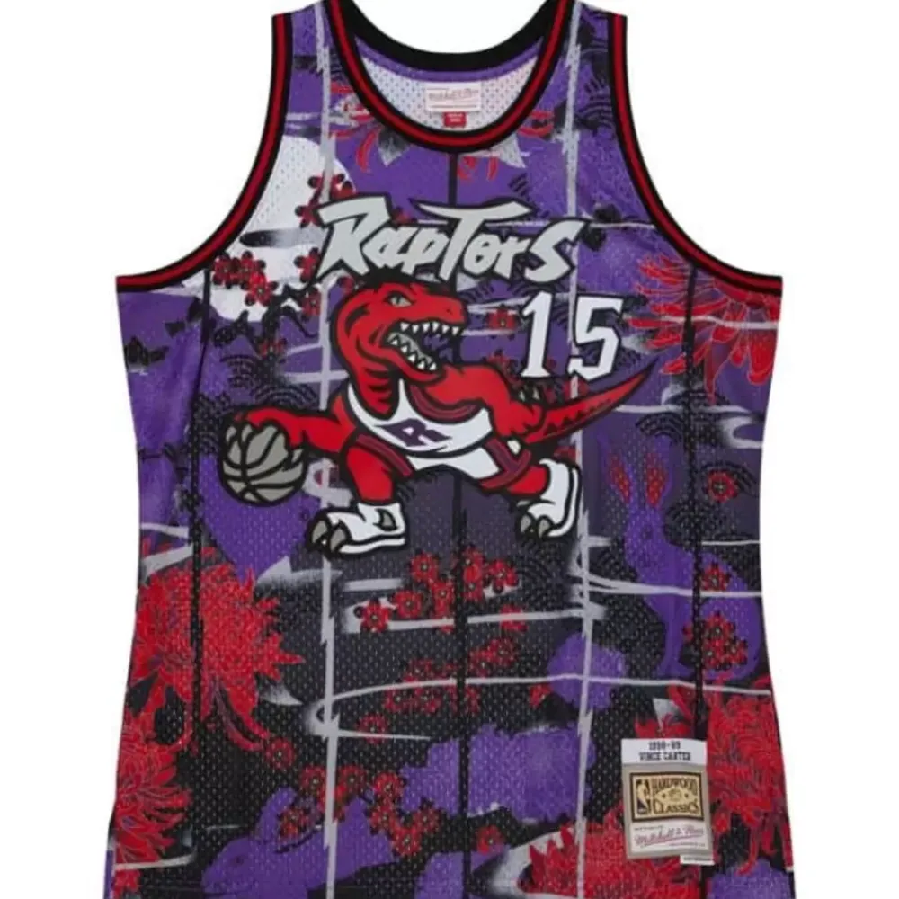 Jerseys Mitchell & Ness -Asian Heritage Swingman Vince Carter Toronto Raptors 1998-99 Jersey 5.0