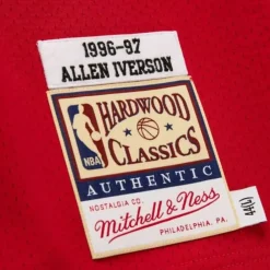 Jerseys Mitchell & Ness -Authentic Allen Iverson Philadelphia 76Ers 1996-97 Jersey