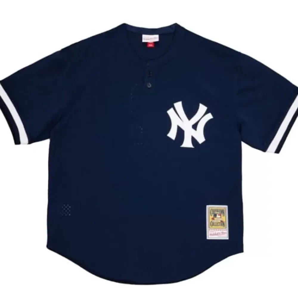 Jerseys Mitchell & Ness -Authentic Bernie Williams New York Yankees 1995 Pullover Jersey