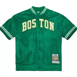 Apparel Mitchell & Ness Jackets & Outerwear-Authentic Bill Russell Boston Celtics 1959-60 Shooting Shirt