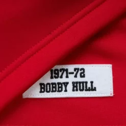 Apparel Mitchell & Ness Jackets & Outerwear-Authentic Bobby Hull Chicago Blackhawks 1971 Warm Up Jacket