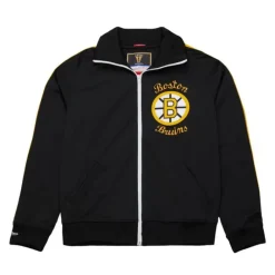 Apparel Mitchell & Ness Jackets & Outerwear-Authentic Boston Bruins 1984 Warm Up Jacket