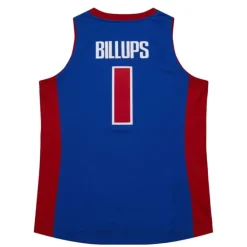 Jerseys Mitchell & Ness -Authentic Chauncey Billups Detroit Pistons Dark Finals 2004 Jersey