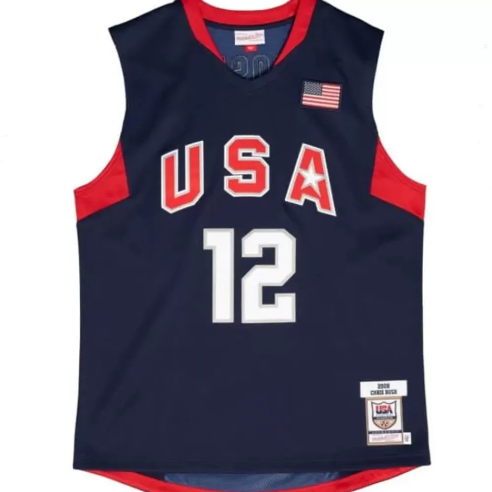 Jerseys Mitchell & Ness -Authentic Chris Bosh Team Usa 2008 Jersey