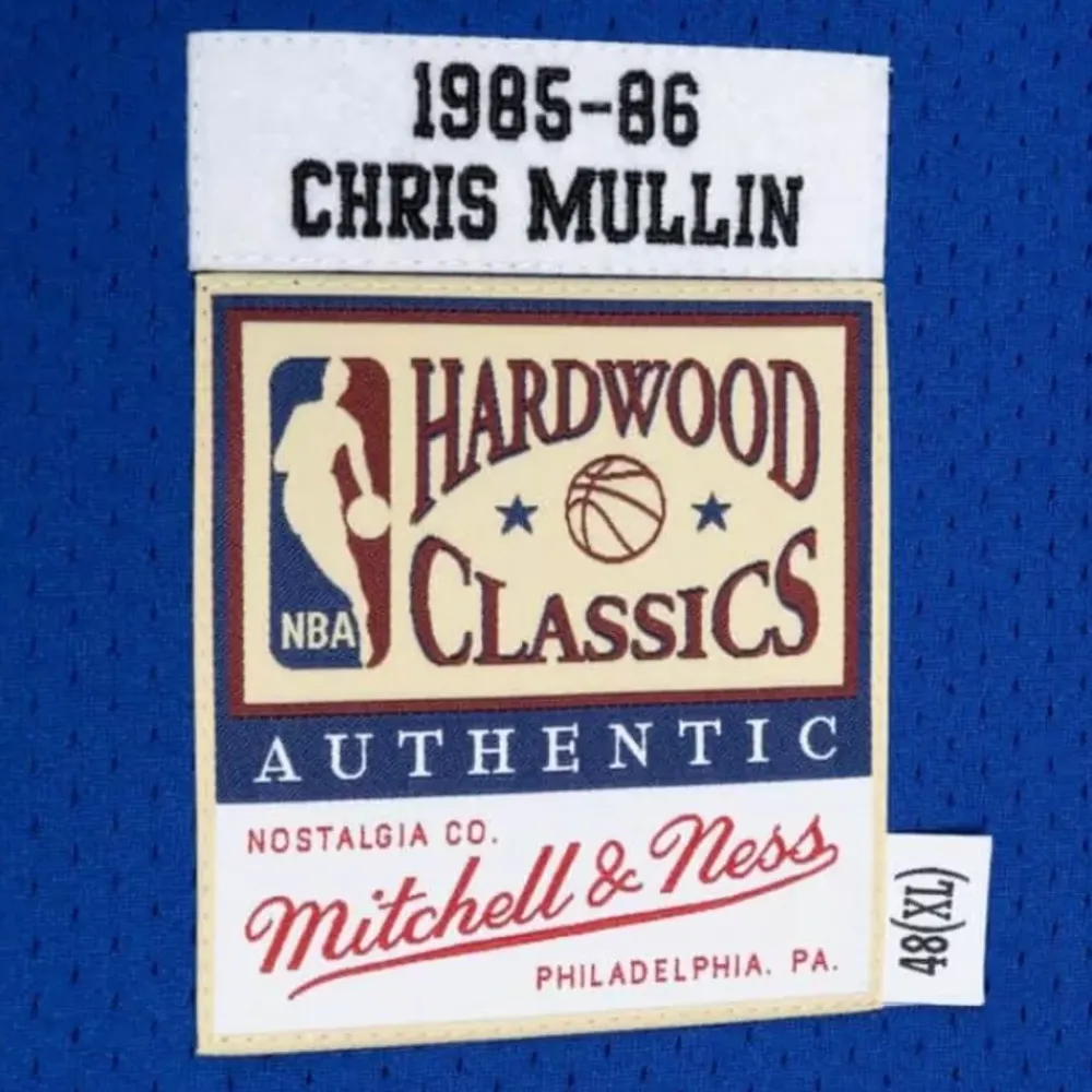 Jerseys Mitchell & Ness -Authentic Chris Mullin Golden State Warriors 1985-86 Jersey
