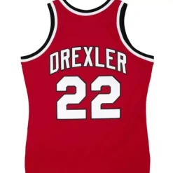 Jerseys Mitchell & Ness -Authentic Clyde Drexler Portland Trail Blazers 1983-84 Jersey