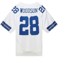 Jerseys Mitchell & Ness -Authentic Darren Woodson Dallas Cowboys White 2000 Jersey