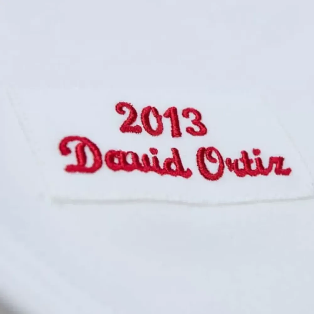 Jerseys Mitchell & Ness -Authentic David Ortiz Boston Red Sox Home 2013 Jersey