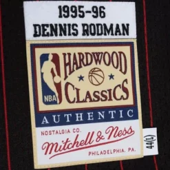 Jerseys Mitchell & Ness -Authentic Dennis Rodman Chicago Bulls 1995-96 Jersey