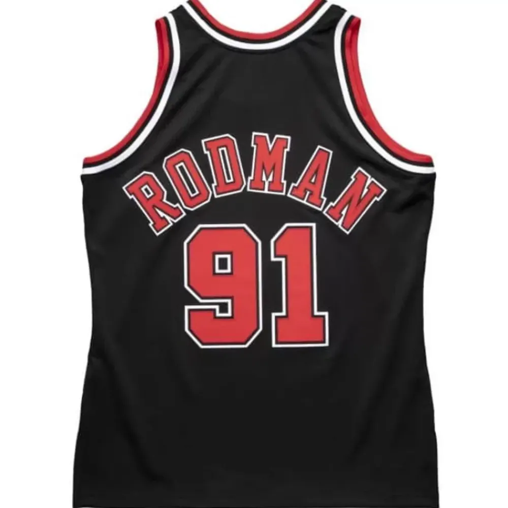 Jerseys Mitchell & Ness -Authentic Dennis Rodman Chicago Bulls Alternate 1997-98 Jersey
