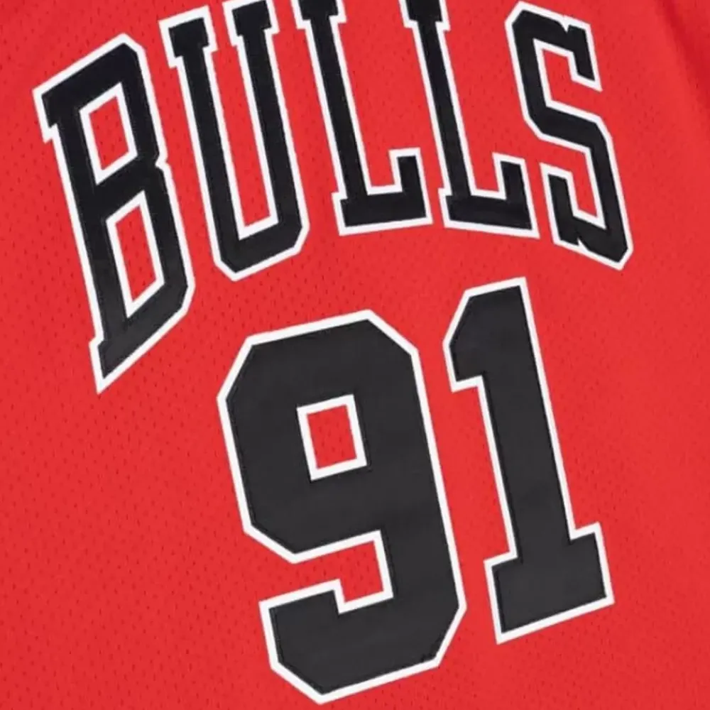 Jerseys Mitchell & Ness -Authentic Dennis Rodman Chicago Bulls Road 1997-98 Jersey
