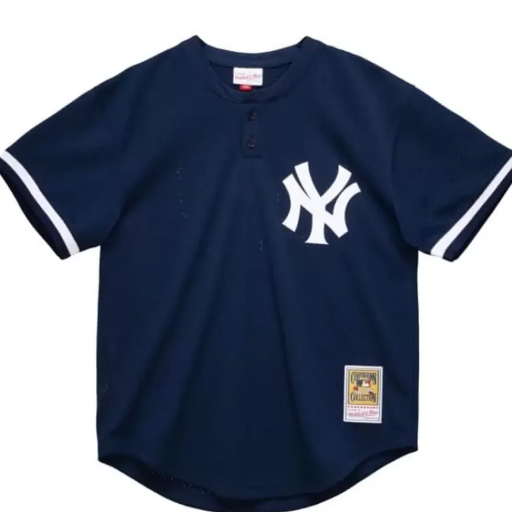 Jerseys Mitchell & Ness -Authentic Derek Jeter New York Yankees 1995 Pullover Jersey