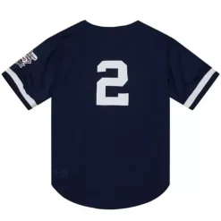 Jerseys Mitchell & Ness -Authentic Derek Jeter New York Yankees 1998 Bp Jersey