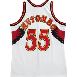 Jerseys Mitchell & Ness -Authentic Dikembe Mutombo Atlanta Hawks 1996-97 Jersey