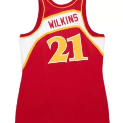 Jerseys Mitchell & Ness -Authentic Dominique Wilkins Atlanta Hawks 1987-88 Jersey