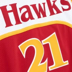 Jerseys Mitchell & Ness -Authentic Dominique Wilkins Atlanta Hawks 1987-88 Jersey