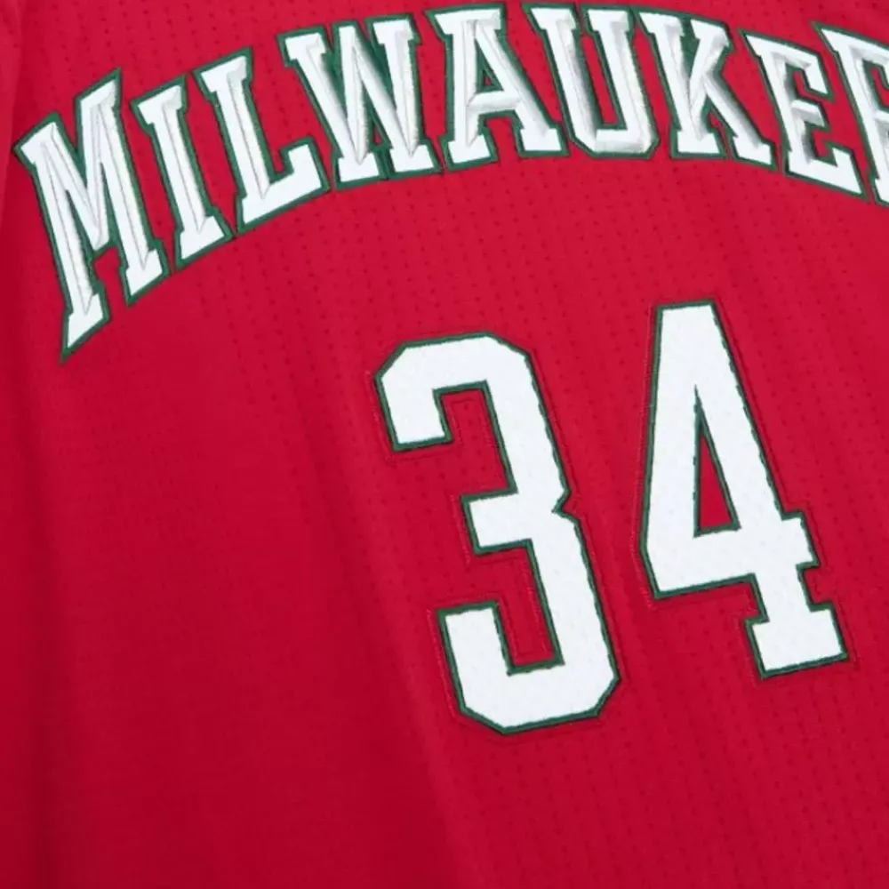 Jerseys Mitchell & Ness -Authentic Giannis Antetokounmpo Milwaukee Bucks Home 2014-15 Jersey