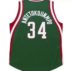 Jerseys Mitchell & Ness -Authentic Giannis Antetokounmpo Milwaukee Bucks Road 2013-14 Jersey