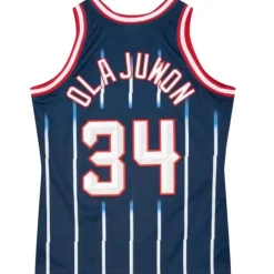 Jerseys Mitchell & Ness -Authentic Hakeem Olajuwon Houston Rockets Road 1996-97 Jersey