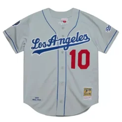 Jerseys Mitchell & Ness -Authentic Hideo Nomo Los Angeles Dodgers Road 2002 Jersey