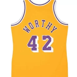 Jerseys Mitchell & Ness -Authentic James Worthy Los Angeles Lakers 1984-85 Jersey