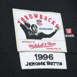 Jerseys Mitchell & Ness -Authentic Jerome Bettis Pittsburgh Steelers 1996 Jersey