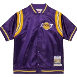 Apparel Mitchell & Ness Jackets & Outerwear-Authentic Jerry West Los Angeles Lakers 1969-70 Shooting Shirt