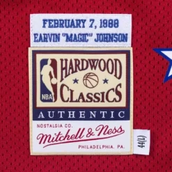Jerseys Mitchell & Ness -Authentic Jersey All-Star West 1988 Magic Johnson