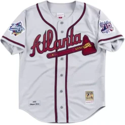 Jerseys Mitchell & Ness -Authentic Jersey Atlanta Braves Road 1999 Chipper Jones
