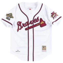 Jerseys Mitchell & Ness -Authentic Jersey Atlanta Braves Home 1995 Chipper Jones