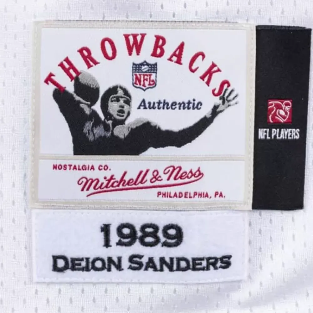 Jerseys Mitchell & Ness -Authentic Jersey Atlanta Falcons 1989 Deion Sanders