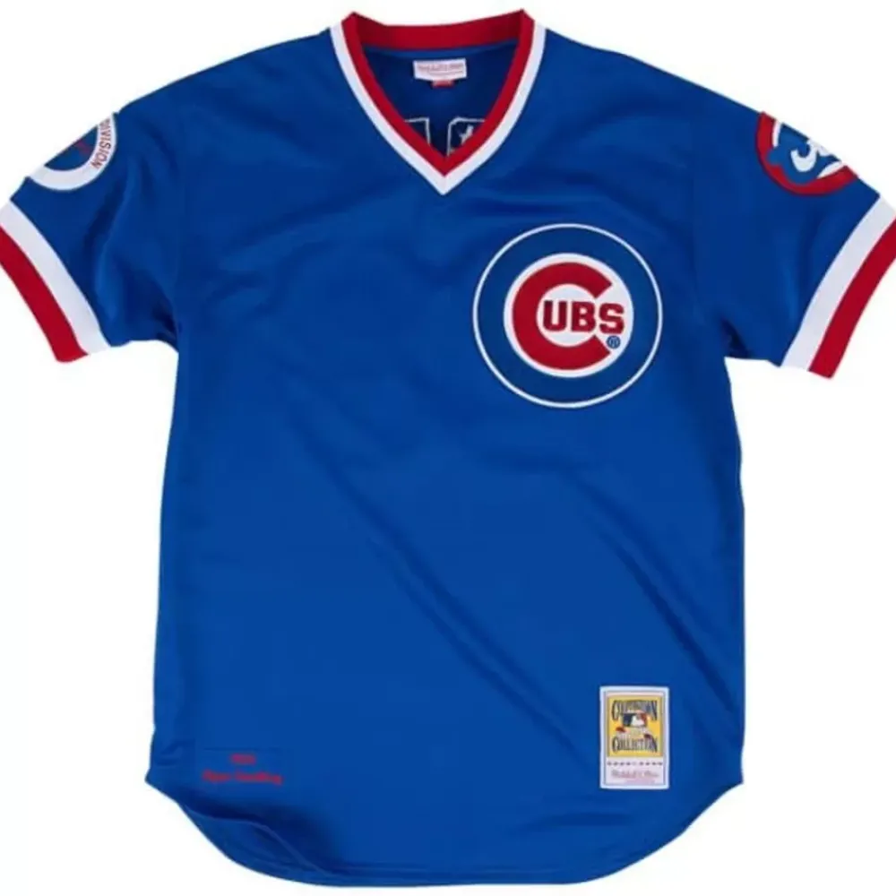 Jerseys Mitchell & Ness -Authentic Jersey Chicago Cubs Road 1984 Ryne Sandberg