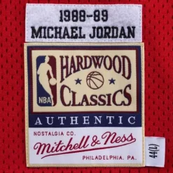 Jerseys Mitchell & Ness -Authentic Jersey Chicago Bulls 1988-89 Michael Jordan