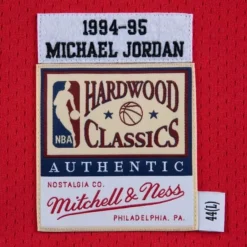 Jerseys Mitchell & Ness -Authentic Jersey Chicago Bulls 1994-95 Michael Jordan