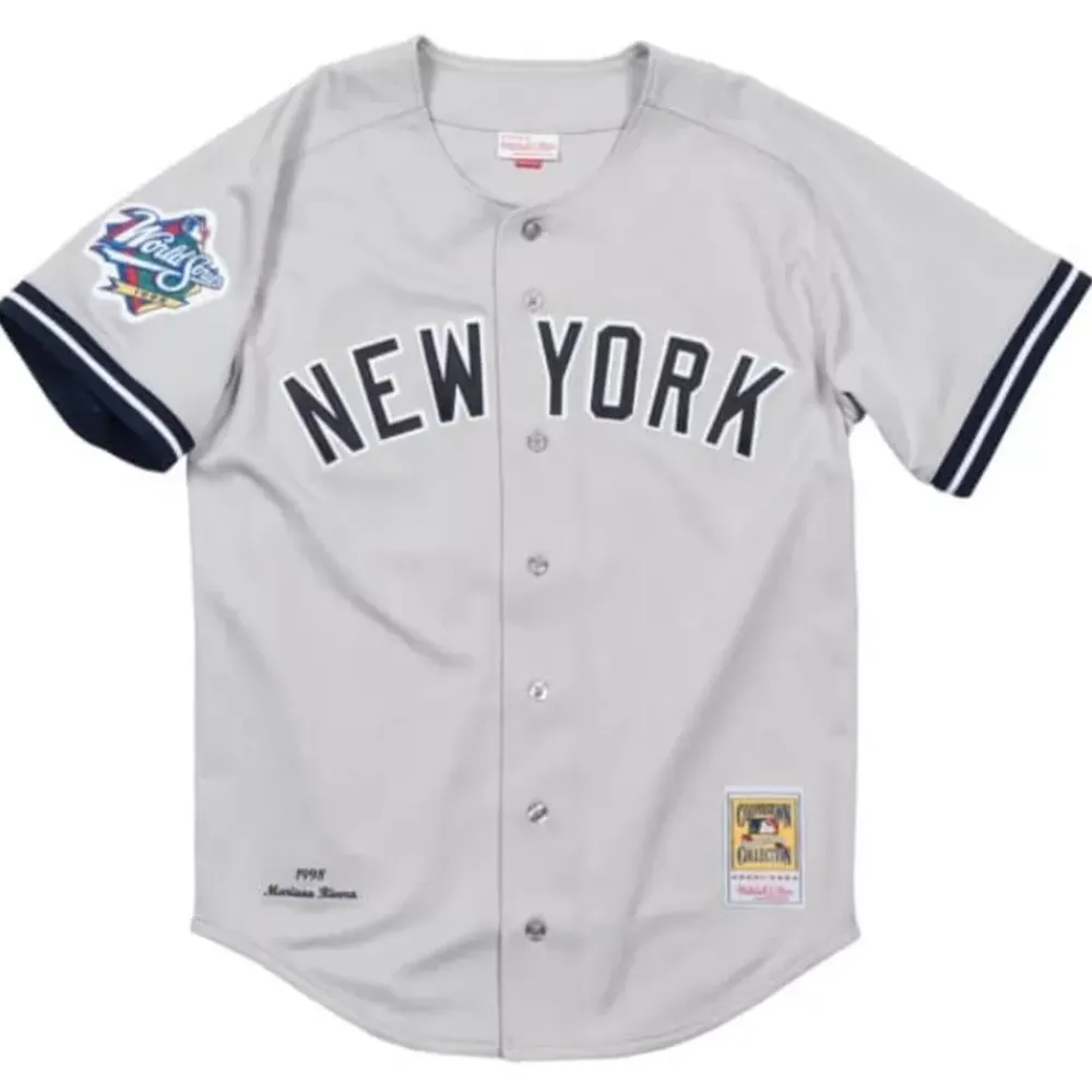 Jerseys Mitchell & Ness -Authentic Jersey New York Yankees Road World Series 1998 Mariano Rivera