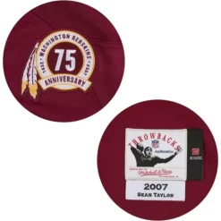Jerseys Mitchell & Ness -Authentic Jersey Washington 2007 Sean Taylor