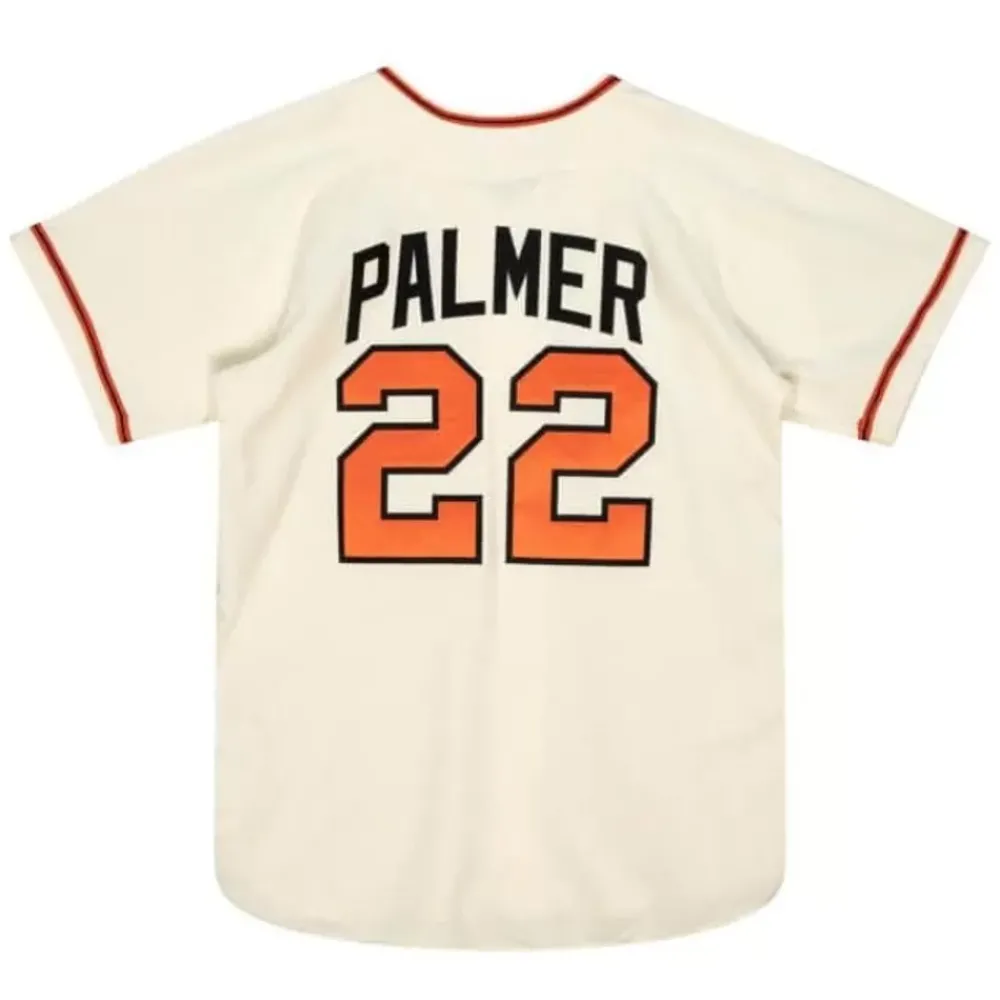 Jerseys Mitchell & Ness -Authentic Jim Palmer Baltimore Orioles 1970 Wool Jersey