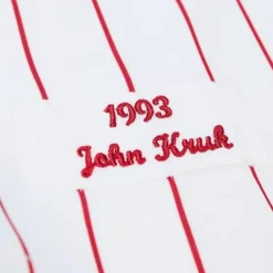 Jerseys Mitchell & Ness -Authentic John Kruk Philadelphia Phillies Home World Series 1993 Jersey